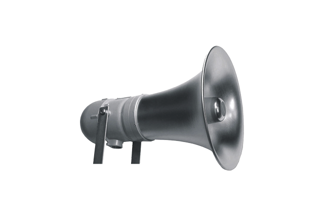 Altavoz exponencial antideflagrante tipo bocina
